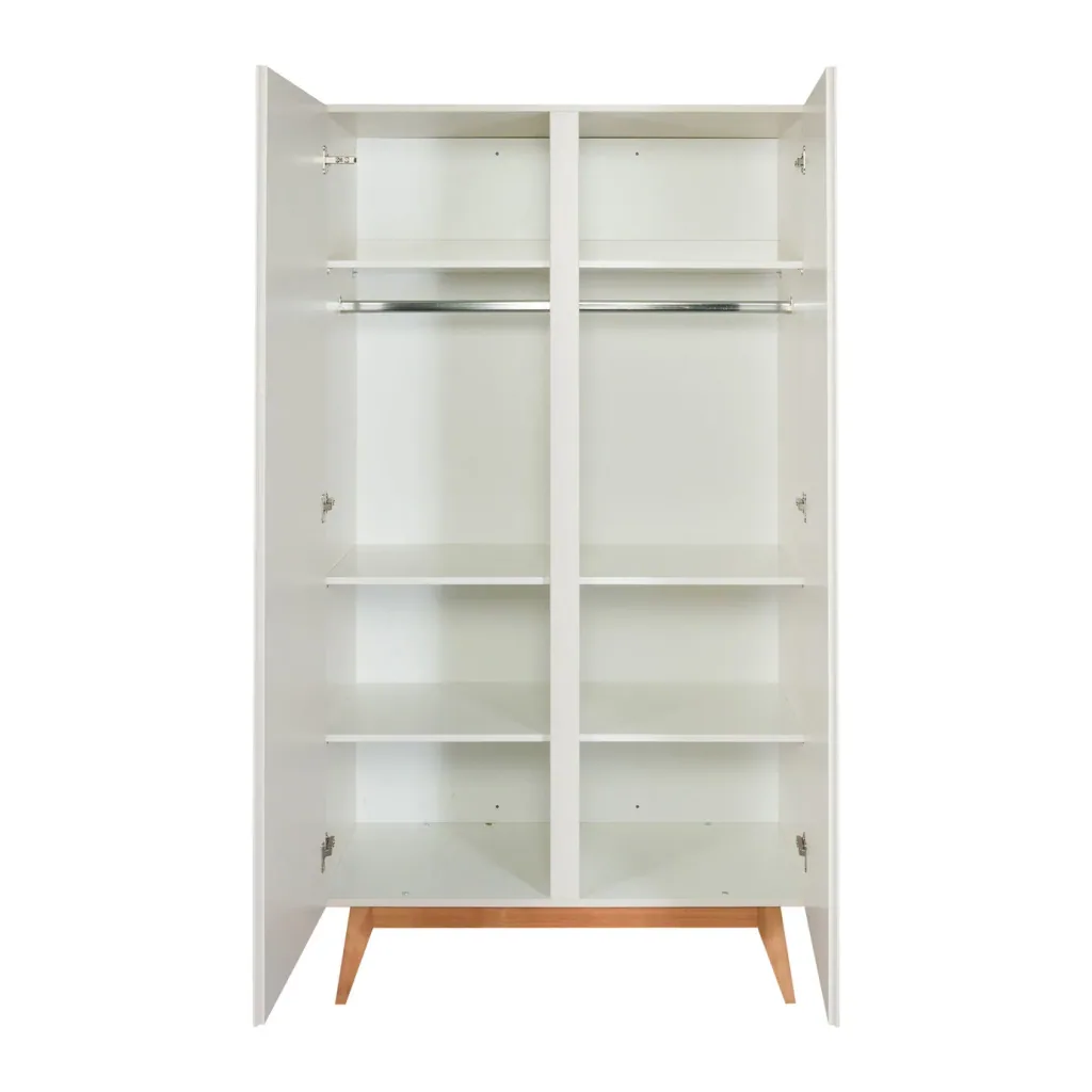 Quax Kleiderschrank - Trendy, 2 Türen Clay