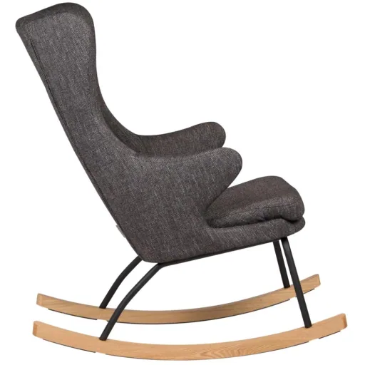 Quax Schaukelstuhl /Stillstuhl De Luxe schwarz