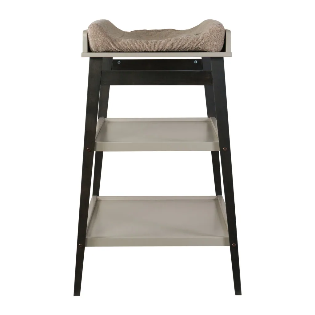 Quax Wickeltisch - Hip, Farbe: Mondschatten Stein-Eboni