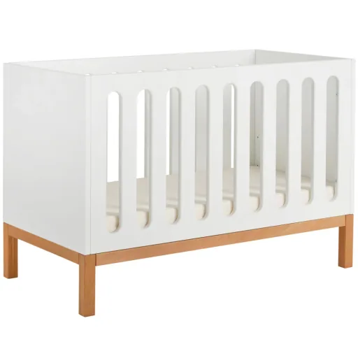 Quax Indigo Babybett 60x120 cm weiss