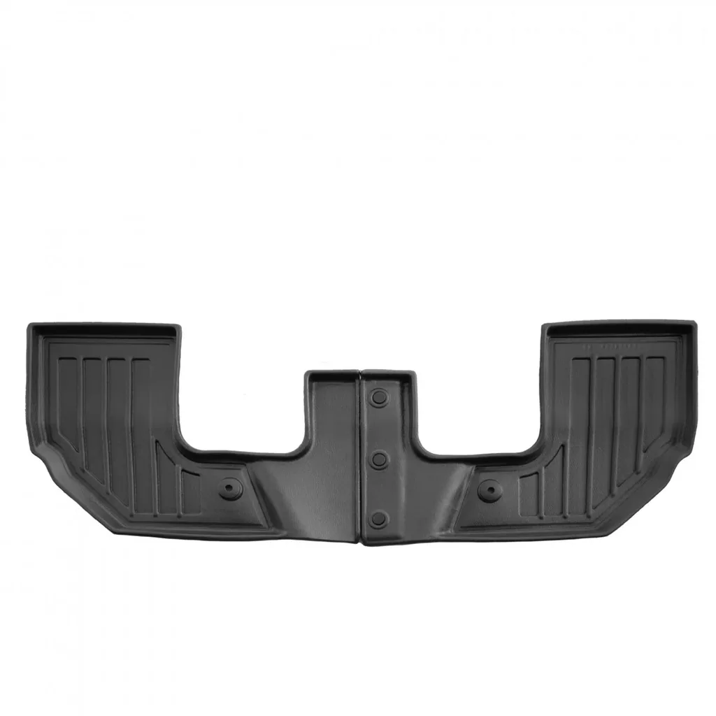 Fußmatten Auto, Gummifußmatten 3D für VOLVO XC90 (2014-...), passgenau, mit hohem Rand, geruchsneutral