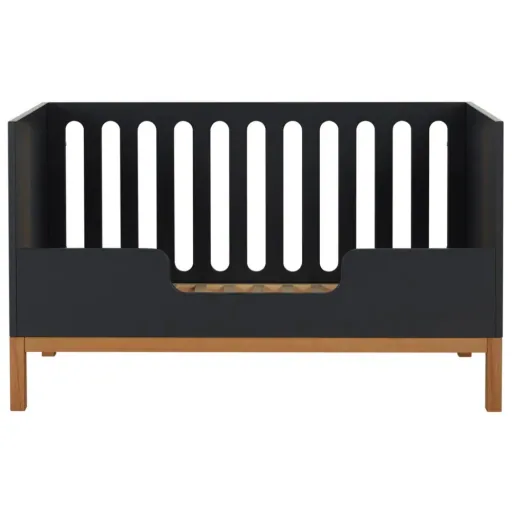 Quax Indigo Babybett 70x140 cm schwarz
