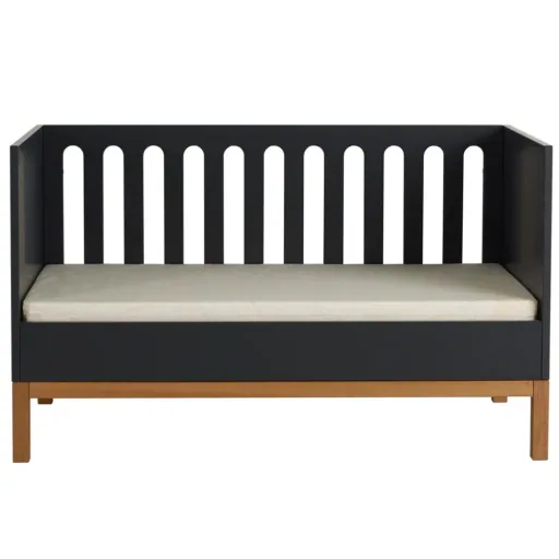 Quax Indigo Babybett 70x140 cm schwarz