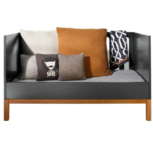 Quax Indigo Babybett 70x140 cm schwarz