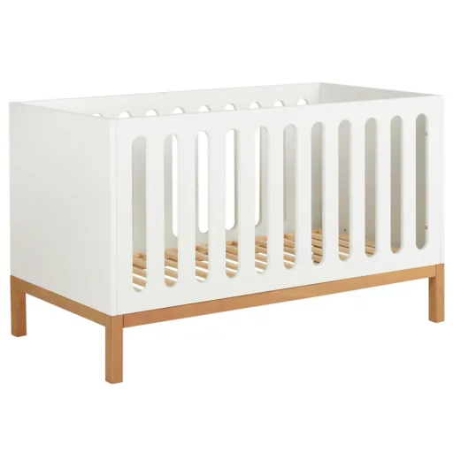 Quax Indigo Babybett 70x140 cm weiss