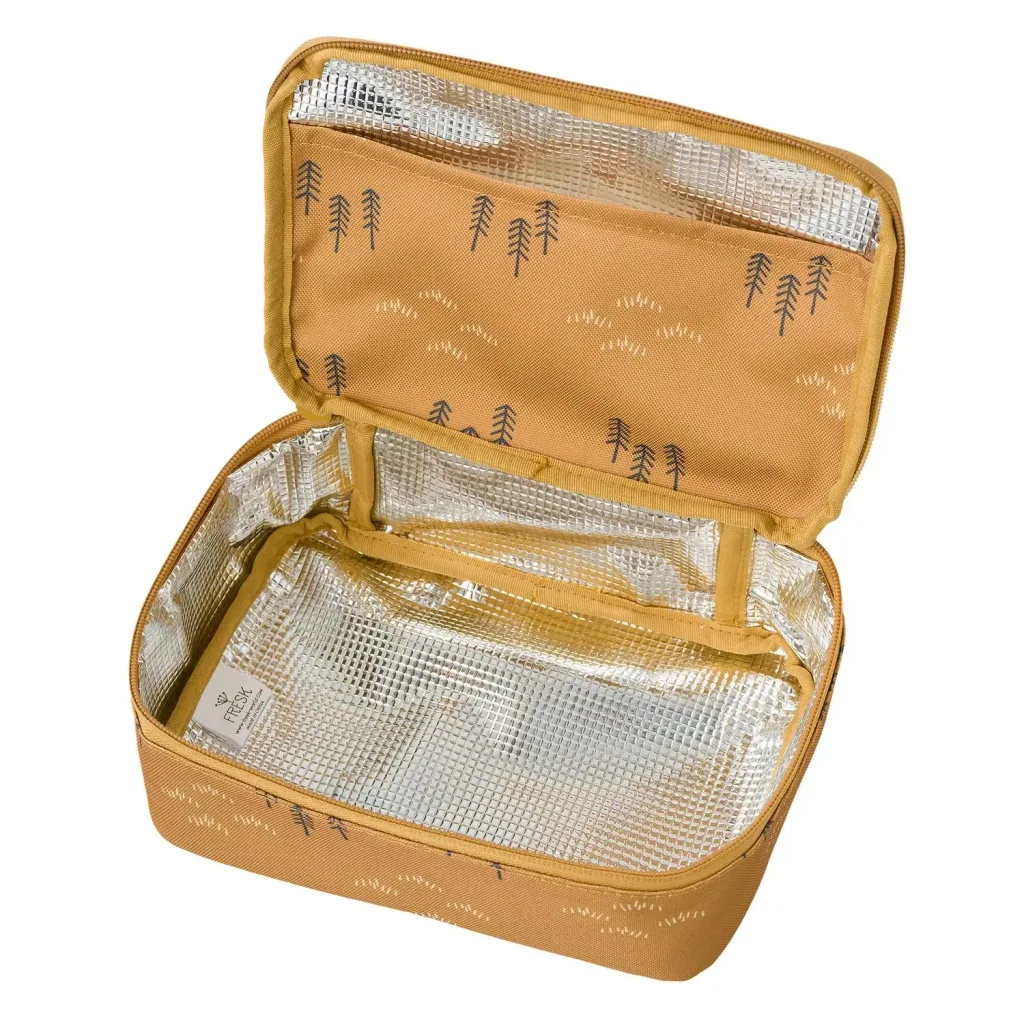 Fresk Kühltasche, Lunchbox, 24x15x7 cm, Farbe: Waldfichte gelb