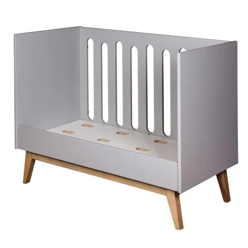 Quax Babybett Trendy grau 60 x 120