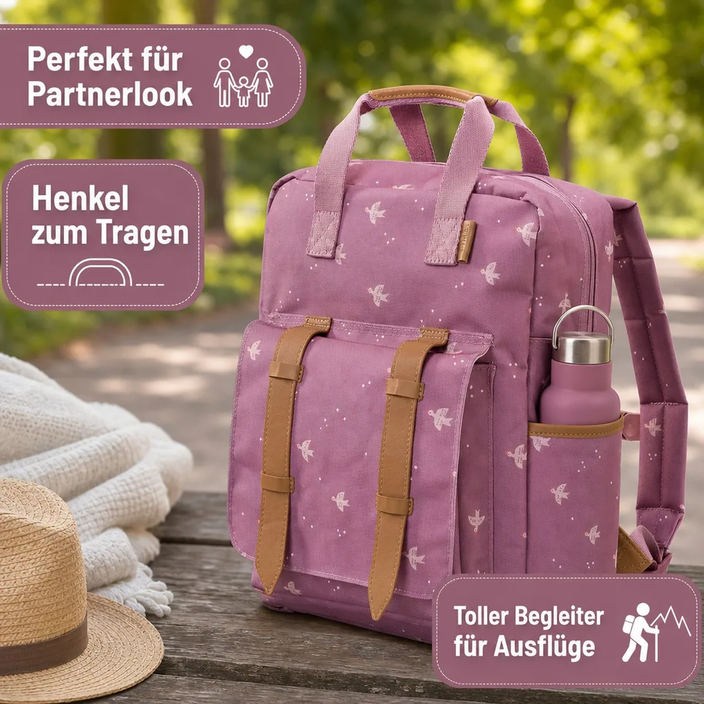 Fresk Rücksack - Grosse, 38x28x10 cm, Farbe: Schwalbe