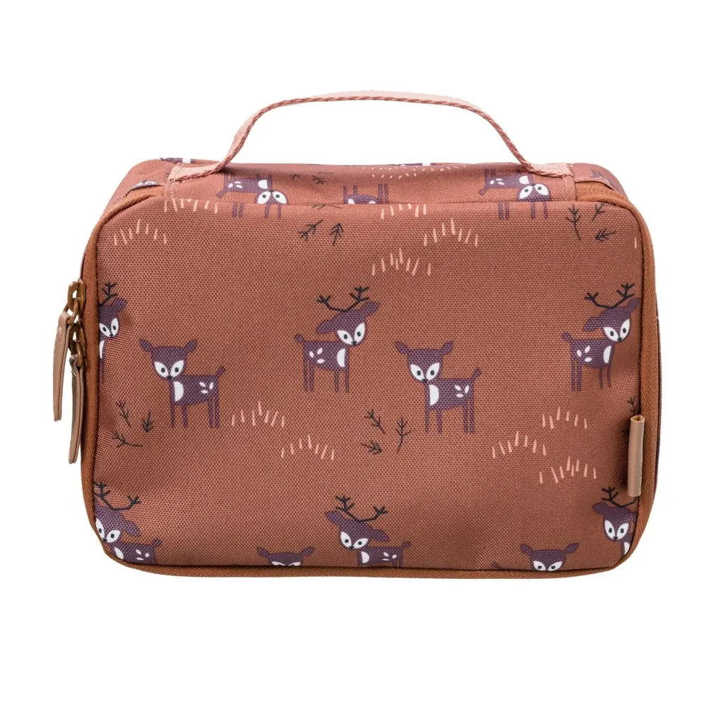 Fresk Kühltasche, Lunchbox, 24x15x7 cm, Farbe: Hirsch bernsteinbraun