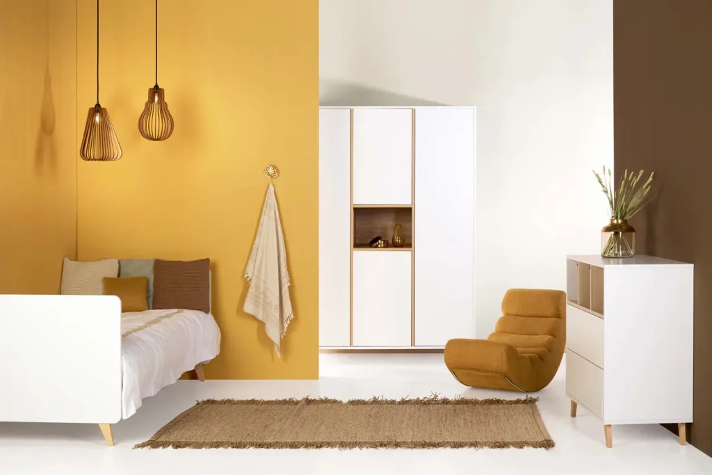 Quax Loft Babybett umbaubar weiss 70 x 140