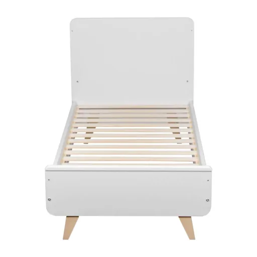Quax Loft Babybett umbaubar weiss 70 x 140