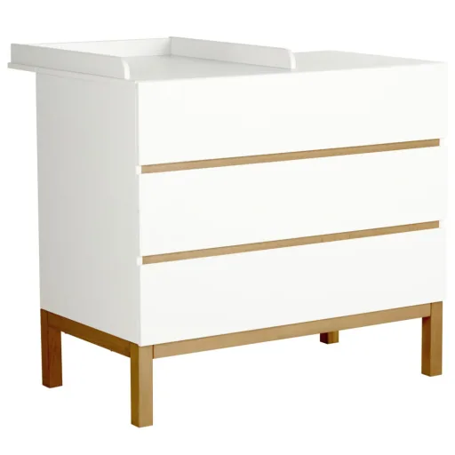 Quax Indigo Wickelauflage weiss