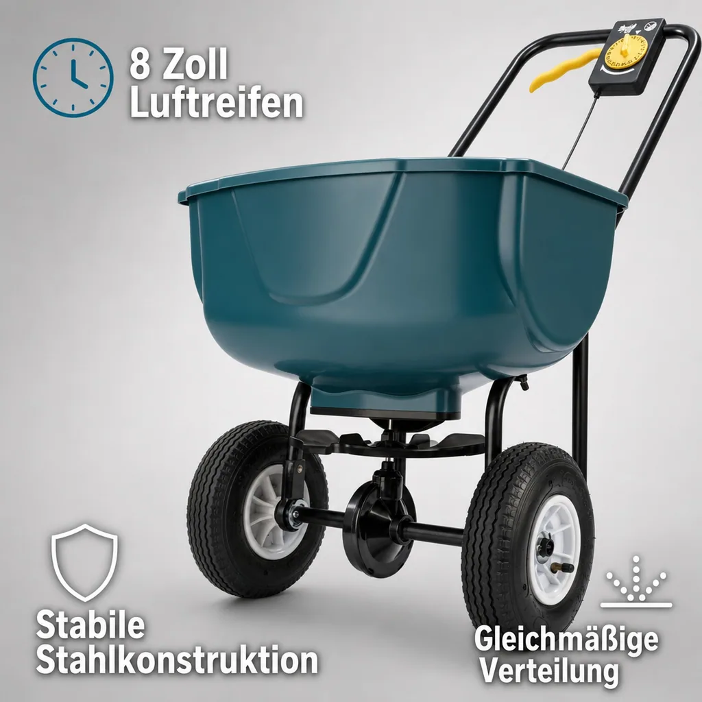 Streuwagen mit Mengen-Dosier-Regler, 27 l