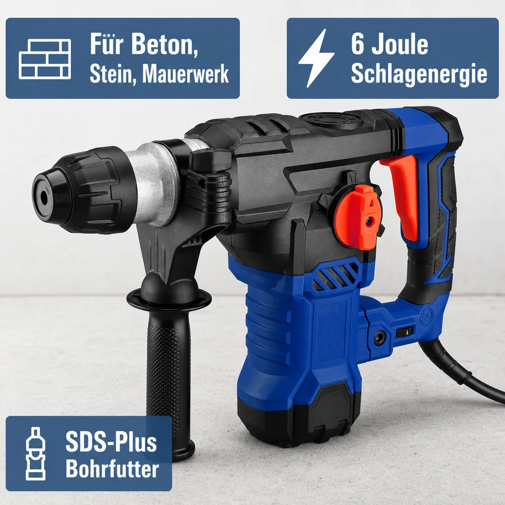 Bohr- und Meißelhammer 1500W