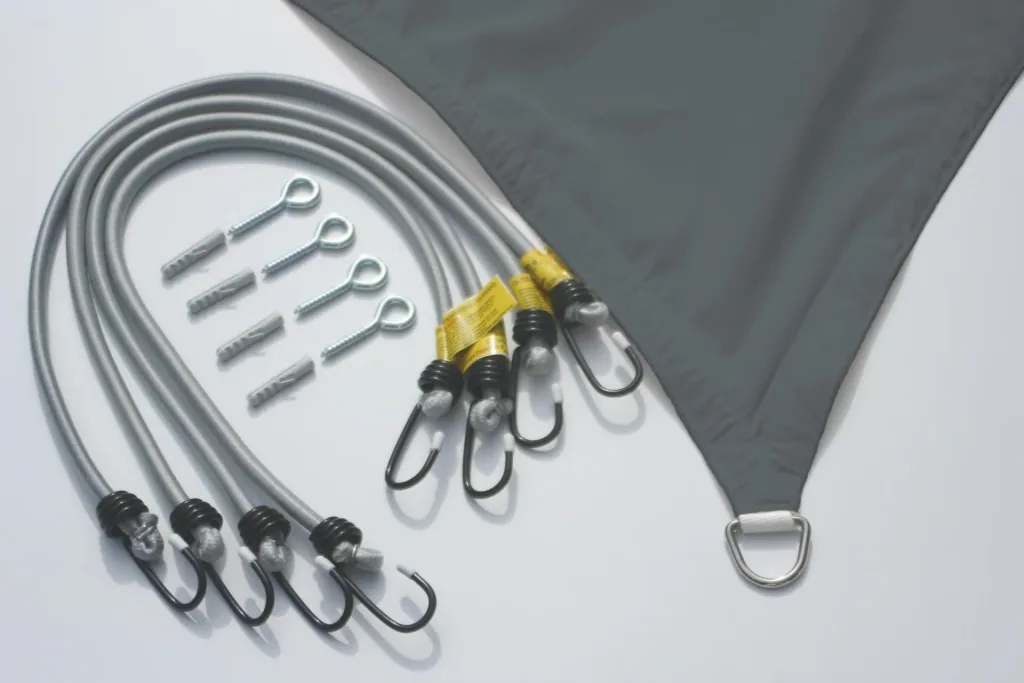 Viereck-Sonnensegel wasserabweisend anthrazit 250 x 300cm