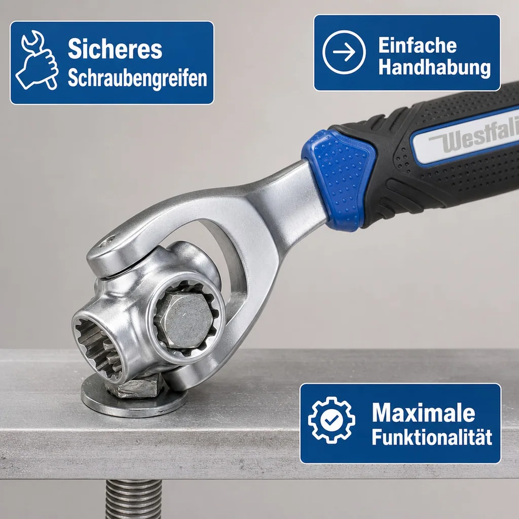 Universal Steckschlüssel 8 in 1
