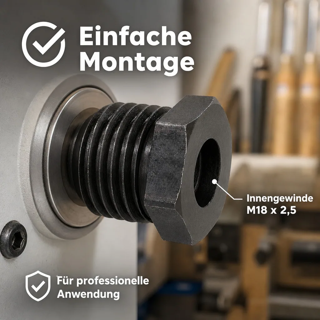 Drechsel Adapter IGM18 auf AGM33