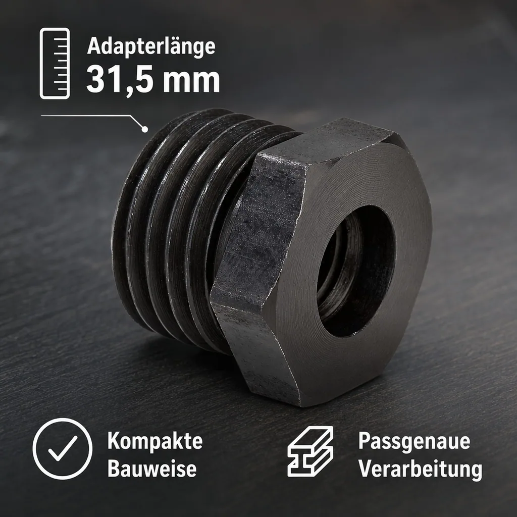 Drechsel Adapter IGM18 auf AGM33