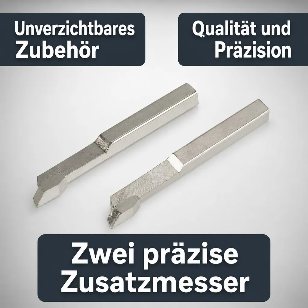 Zusatzmesser für Keramik, Fliesen, Stein, 2 Stück