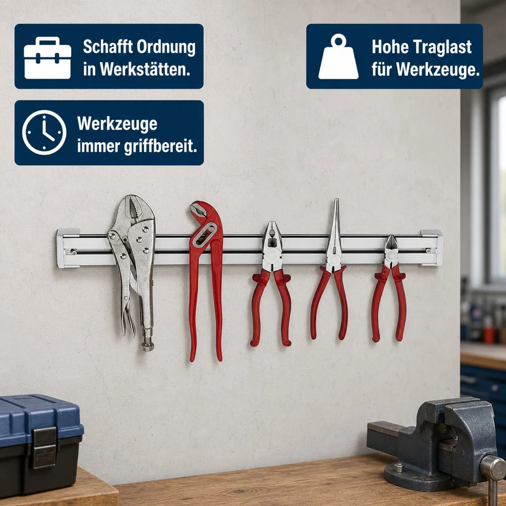 Dauer-Magnet-Leiste 50 cm, 1 Stück
