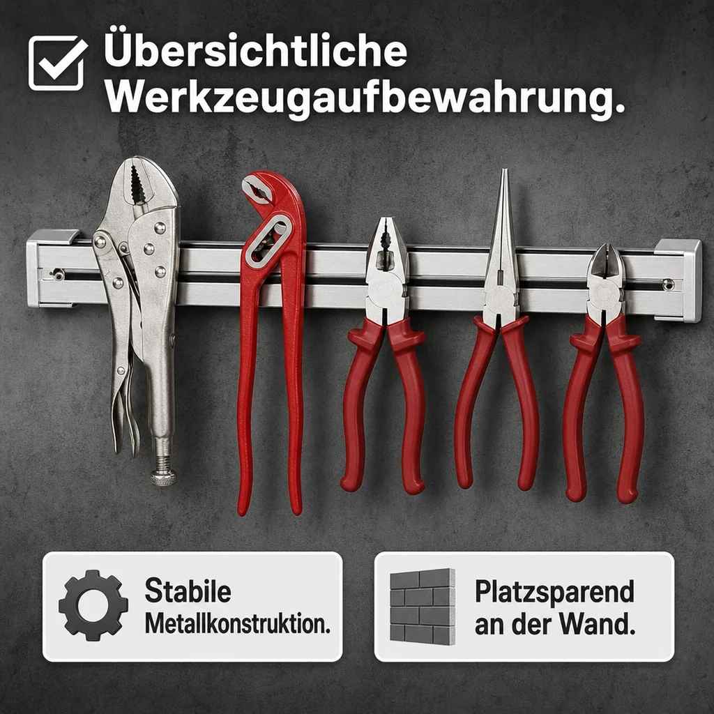 Dauer-Magnet-Leiste 50 cm, 1 Stück