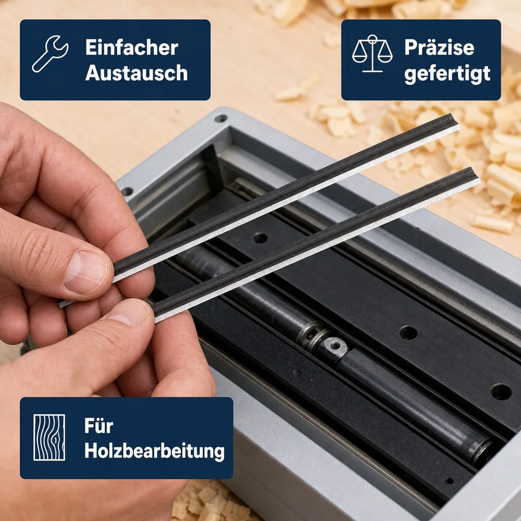 Ersatz-Hobelmesser, 2 Stück