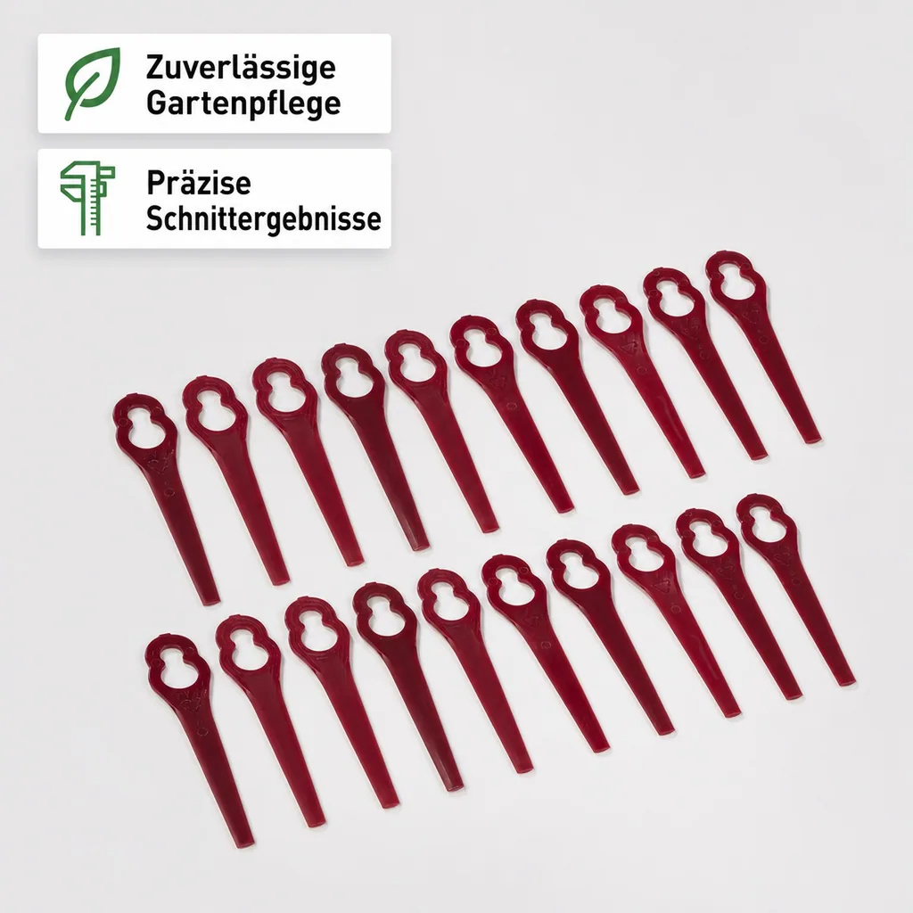 Ersatzmesser gerade, 20 Stück