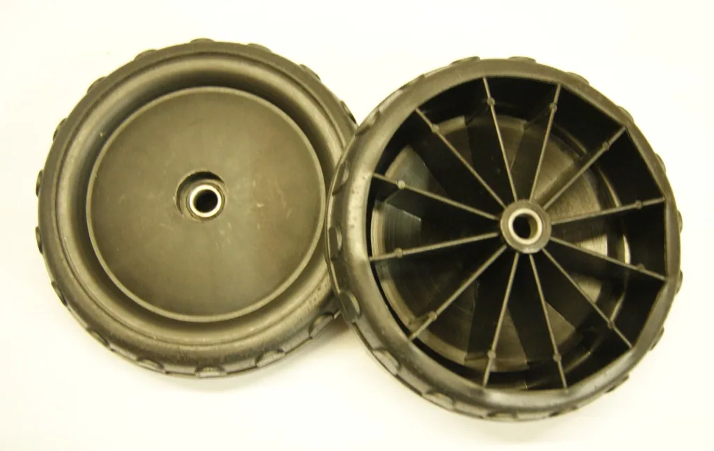 Ersatzräder für Kehrmaschine, 2 Stück