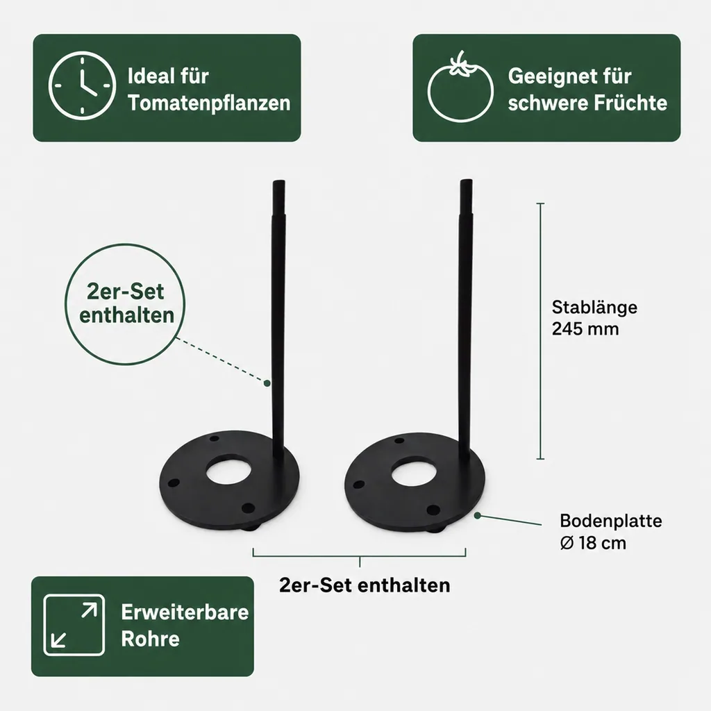 Tomatenanker, 2er-Set
