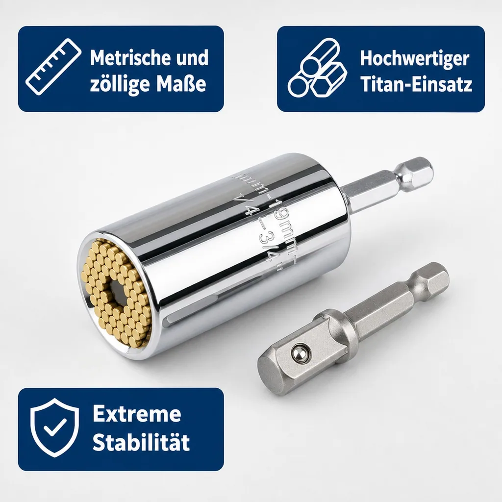 Universalnuss mit Titan Einsatz
