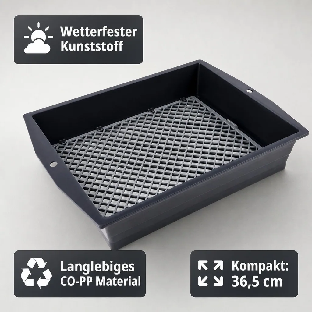 XL Gartensieb 2 in 1 anpassbar