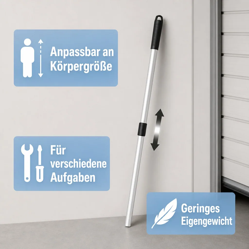 Aluminium- Teleskopgriff 120 cm