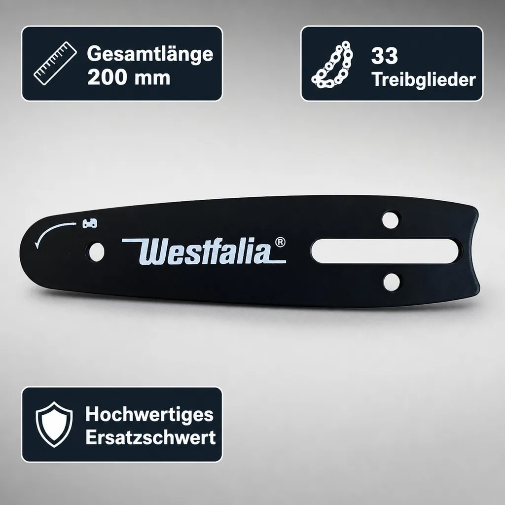 Westfalia Sägekettenschwert zu 890114 Hochentaster