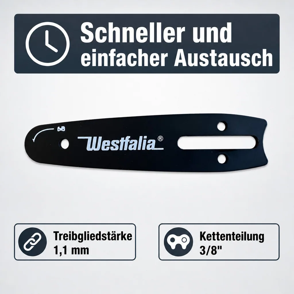 Westfalia Sägekettenschwert zu 890114 Hochentaster