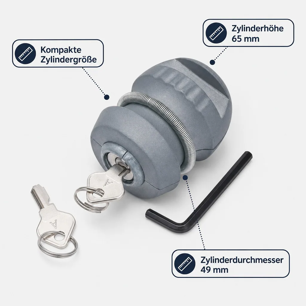 Diebstahlsicherung für Anhänger EI DES KOLUMBUS