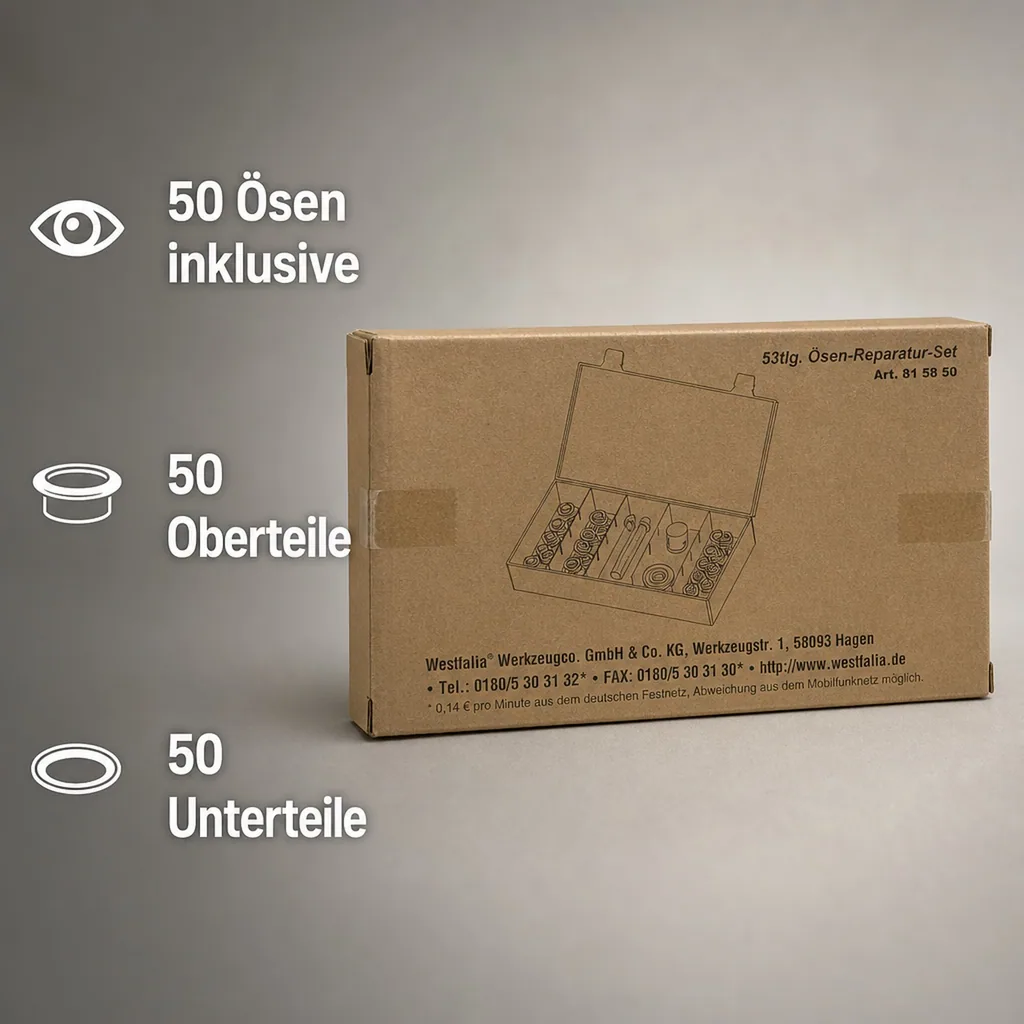 Planen Reparatur Set, 53-teilig