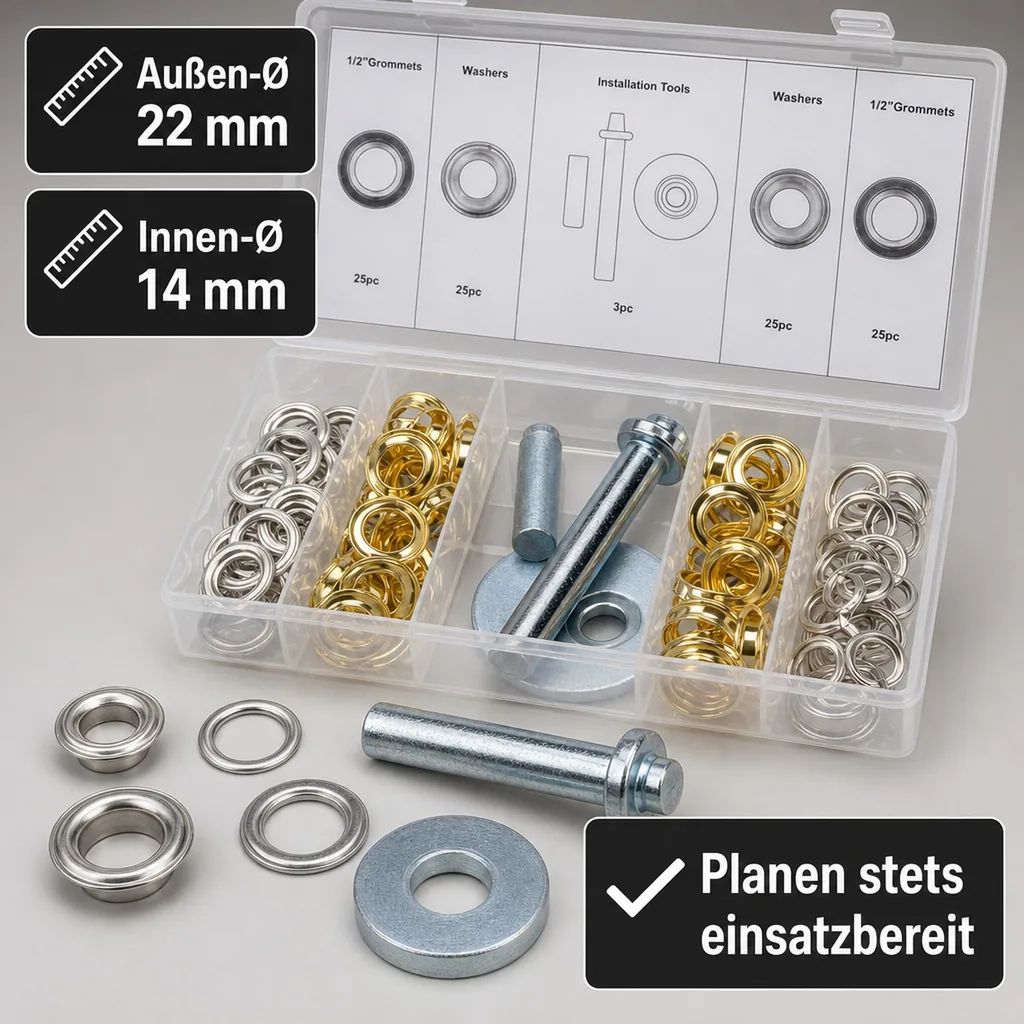Planen Reparatur Set, 53-teilig