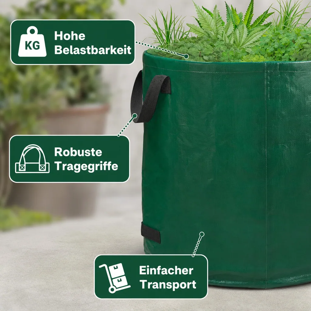Premium Garten- und Abfallsack "Jumbo", 272 l, 200 g/m², 1 Stück