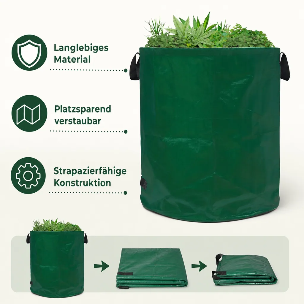 Premium Garten- und Abfallsack "Jumbo", 272 l, 200 g/m², 1 Stück