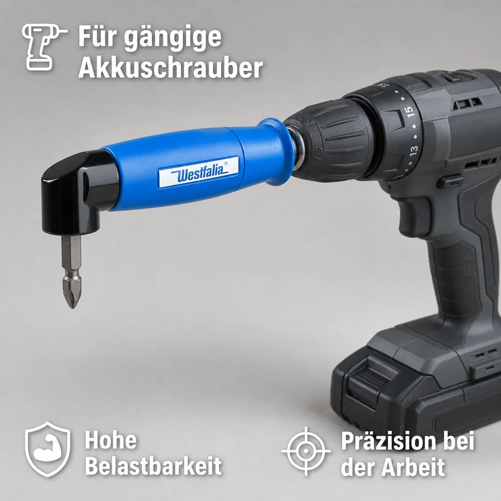 Winkelschraub- und Bohraufsatz 90°