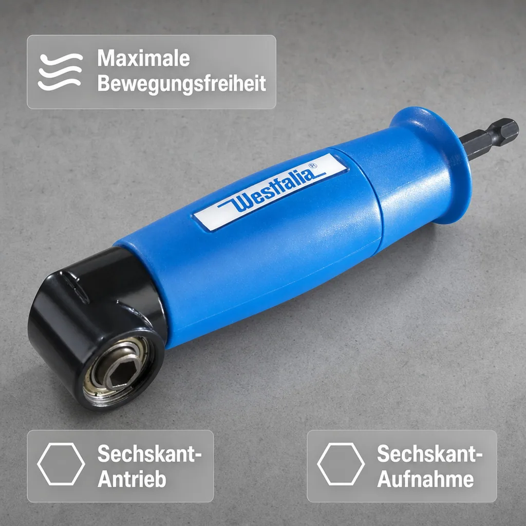 Winkelschraub- und Bohraufsatz 90°