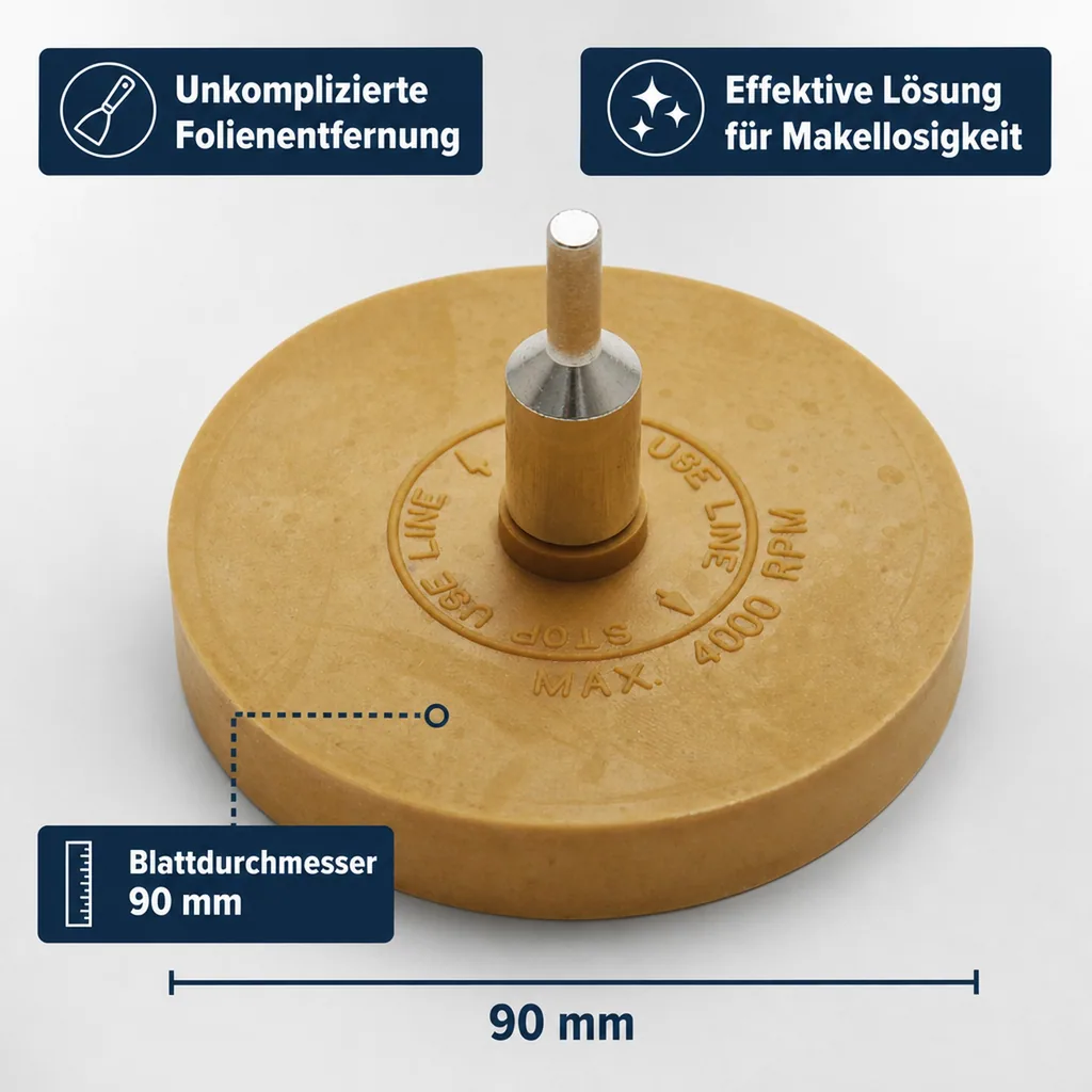 Folienradierer 90 mm