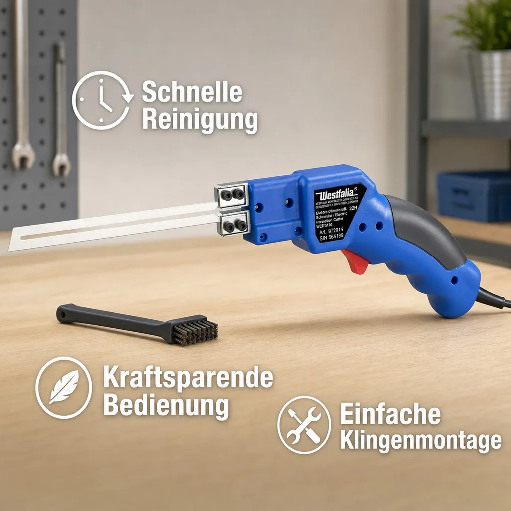 Elektrischer Dämmstoffschneider 150 Watt