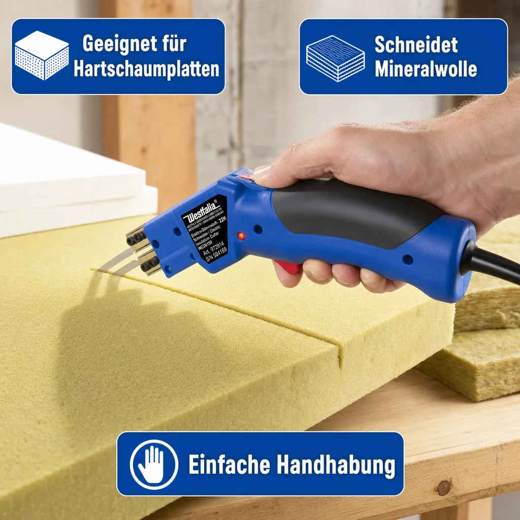 Elektrischer Dämmstoffschneider 150 Watt