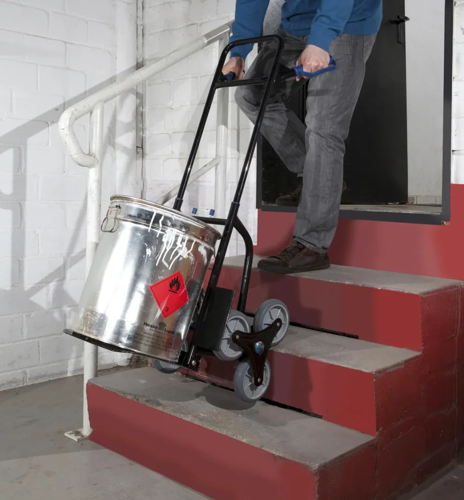 Treppen-Sackkarre klappbar, 120 kg Tragkraft