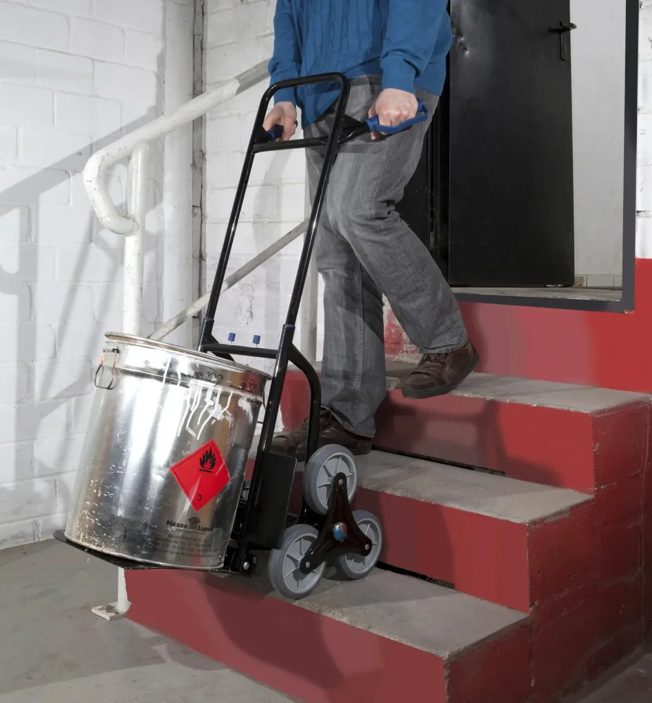Treppen-Sackkarre klappbar, 120 kg Tragkraft