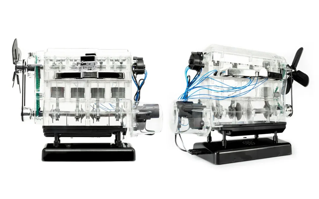 Der große Technikbausatz 4-Zylinder-Motor