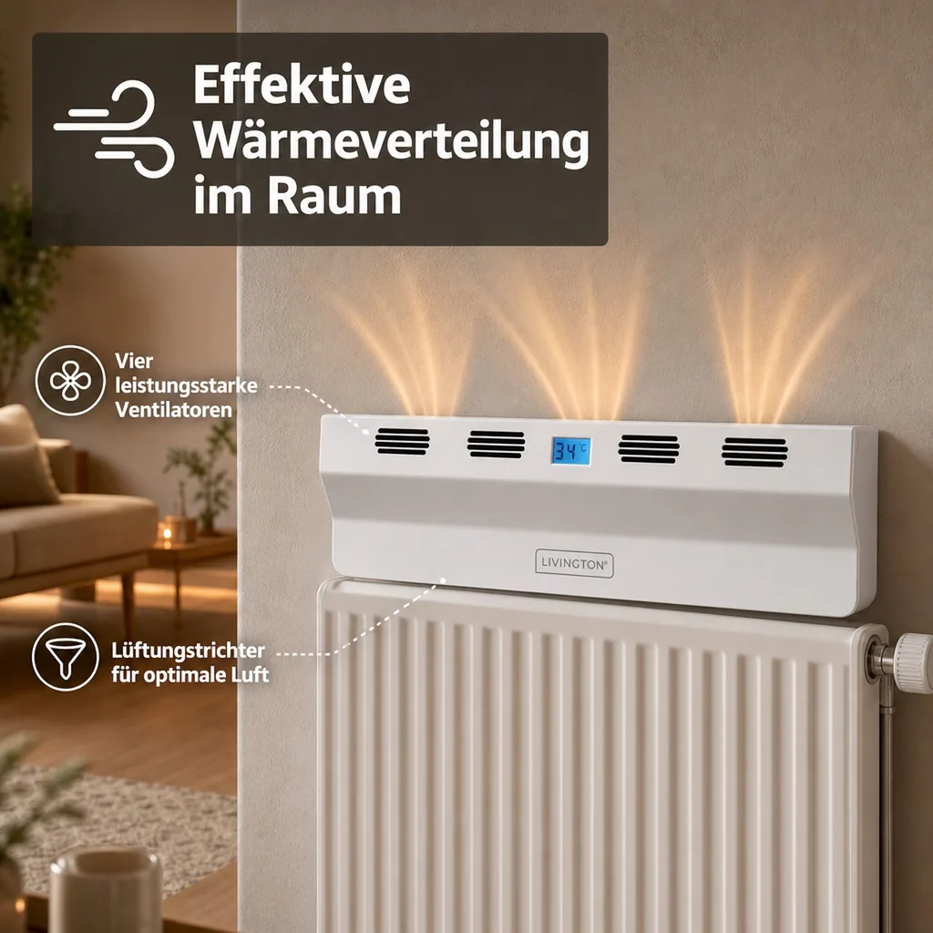 Smart Air Heizungs-Wärme-Booster