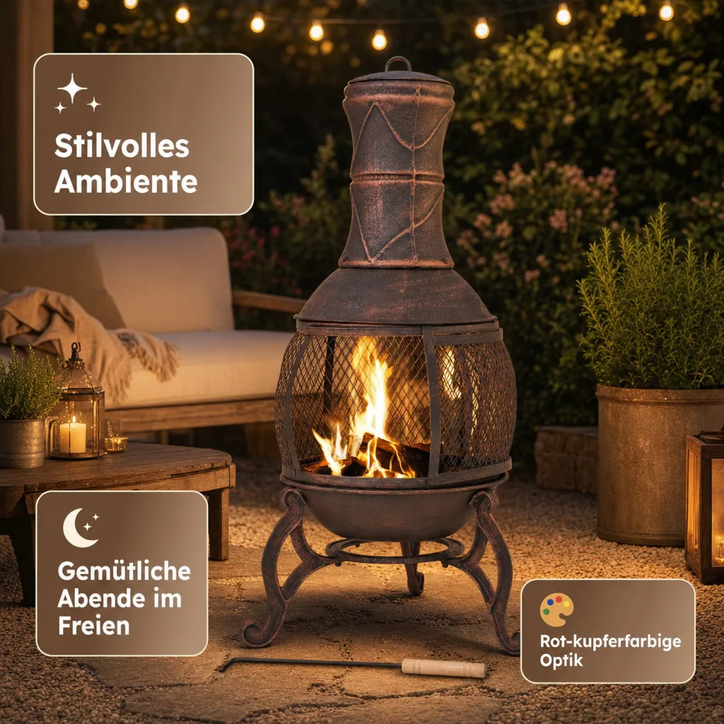 Terrassen- und Grillofen