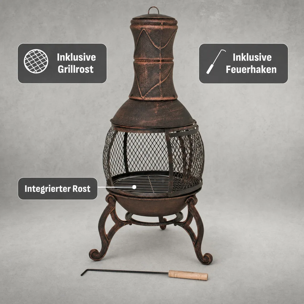 Terrassen- und Grillofen